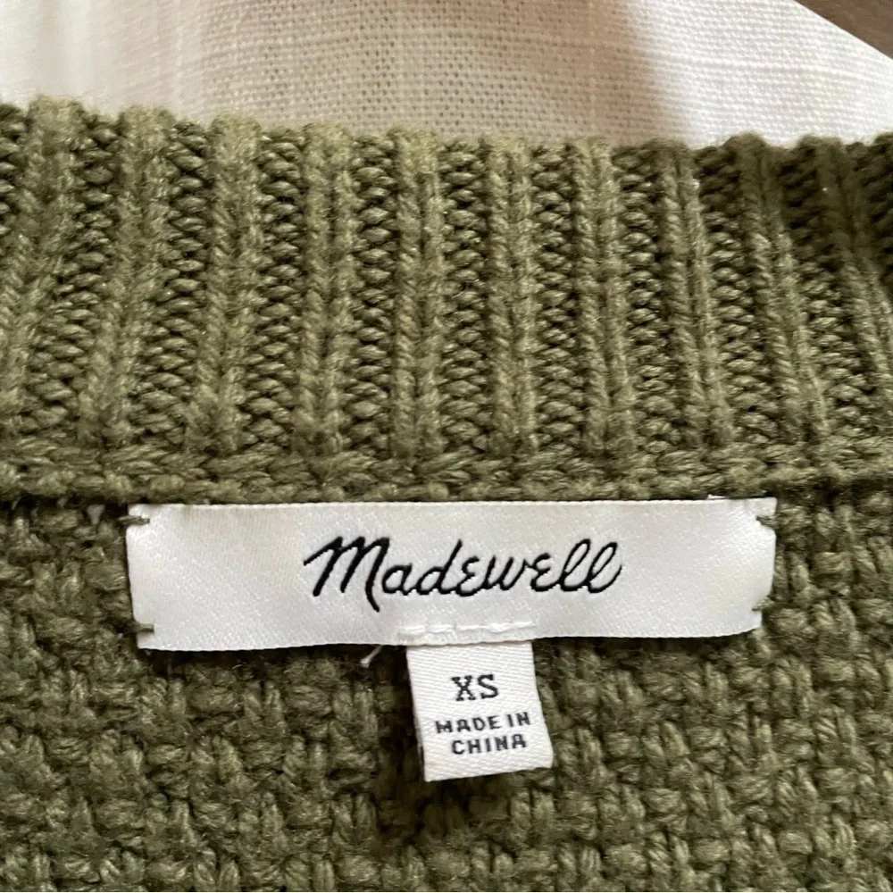 MADEWELL Pickford Pullover Sweater XS green - Picture 9 of 14